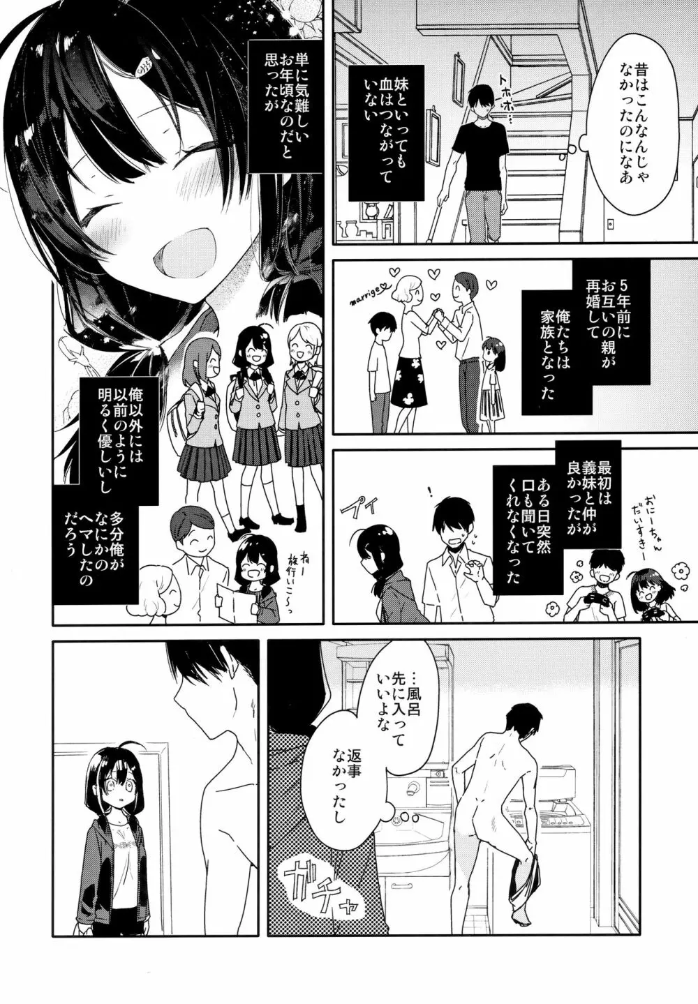 義妹と一晩中お留守番えっち - page5