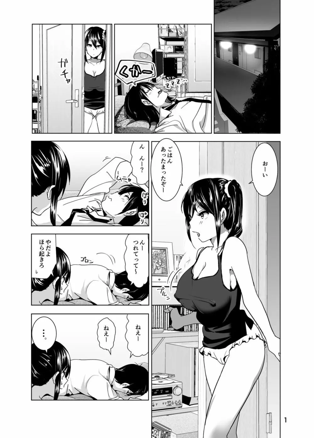 妹のおっぱいがまるだしだった話3 - page2