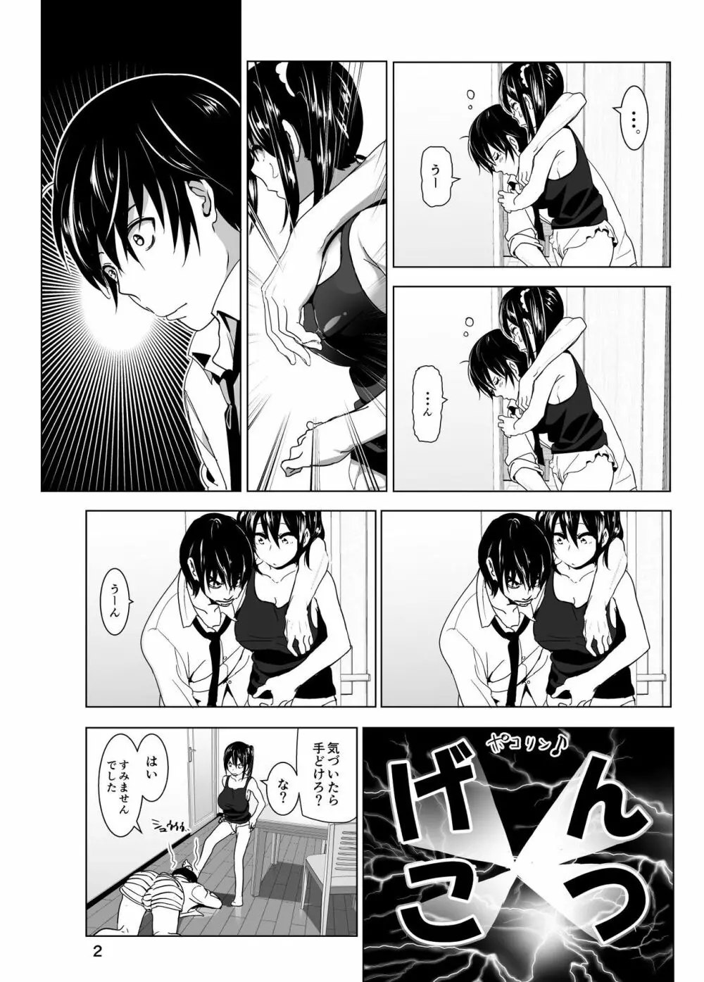 妹のおっぱいがまるだしだった話3 - page3