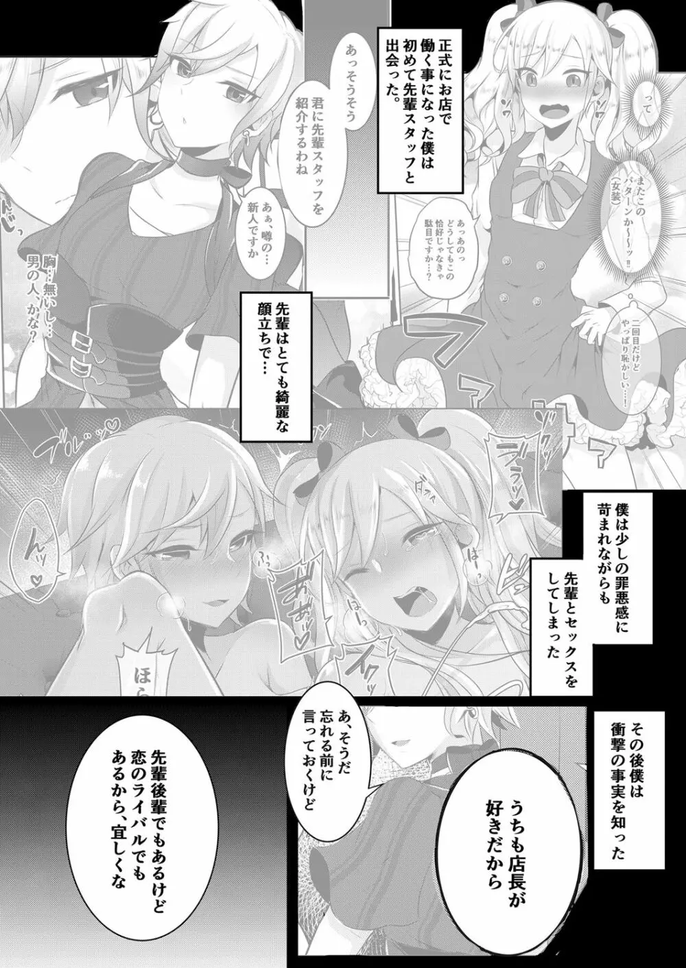 僕が一目惚れしたゴシックお姉さんはふたなりだった件 3 - page5