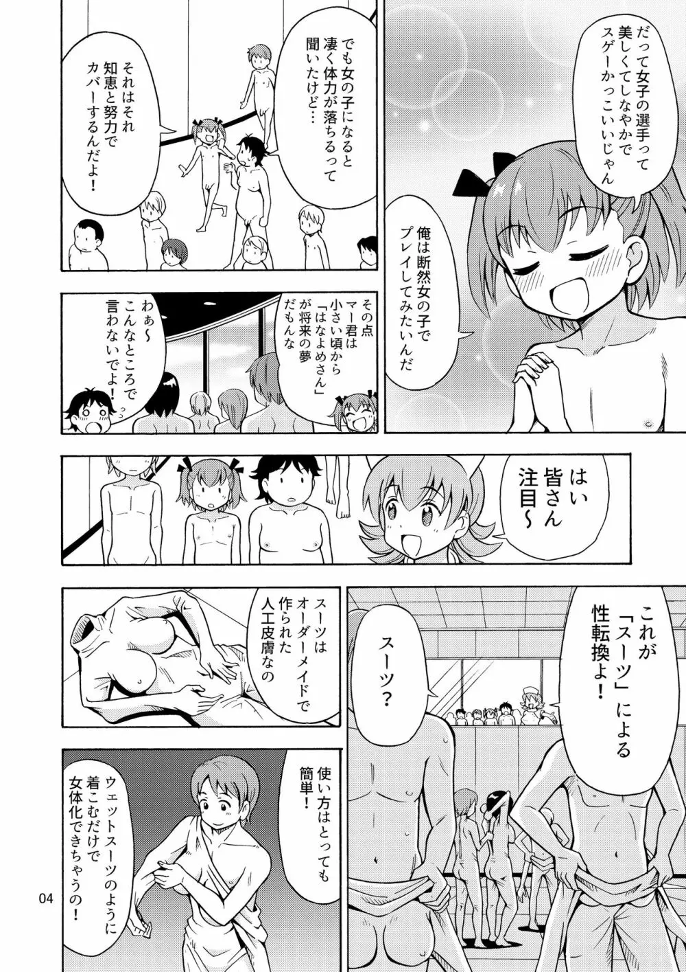 僕たちは女の子になる!～女の子工場02～ - page5