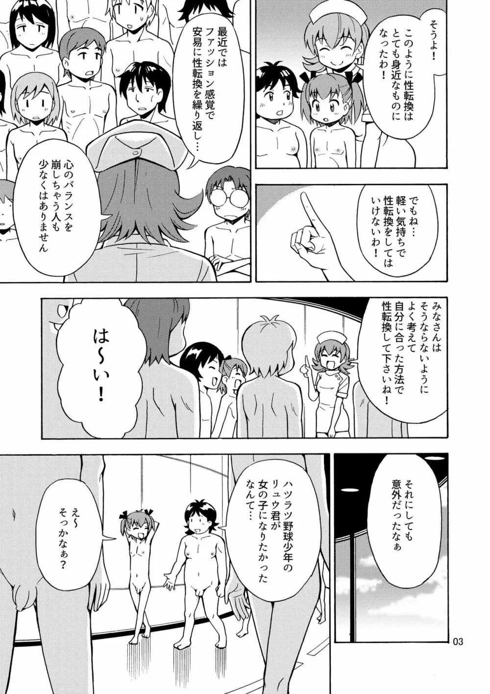 僕たちは女の子になる！～女の子工場02～ - page4