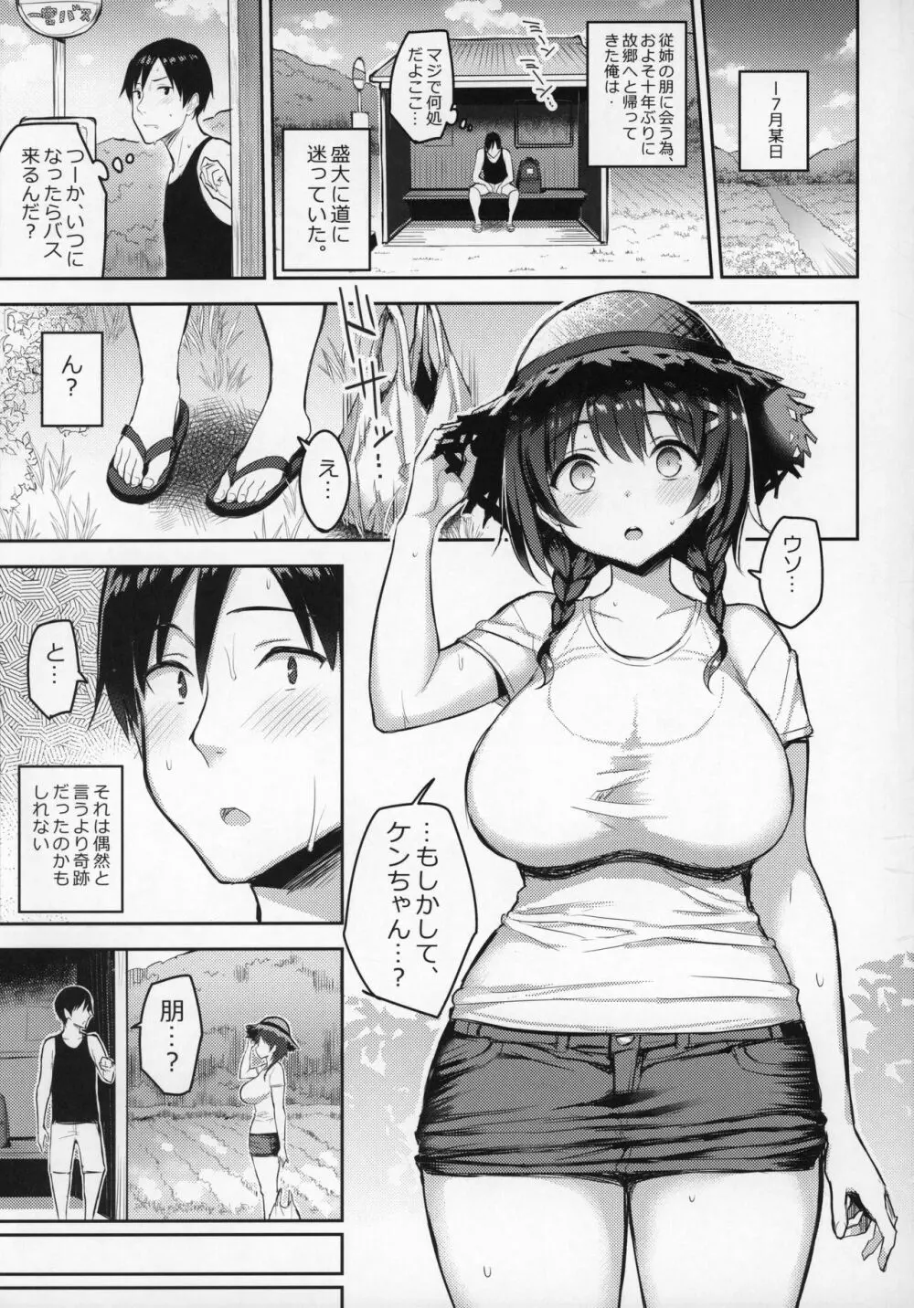 巨乳イトコがいる休暇2 - page3