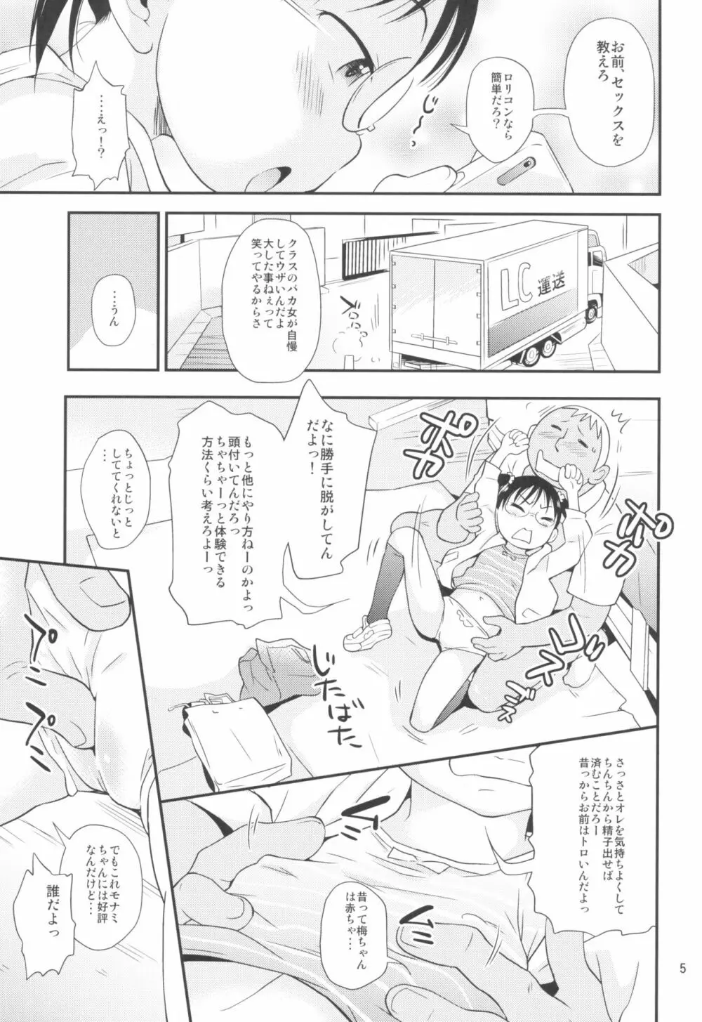 梅ちゃんはクチが悪い - page5