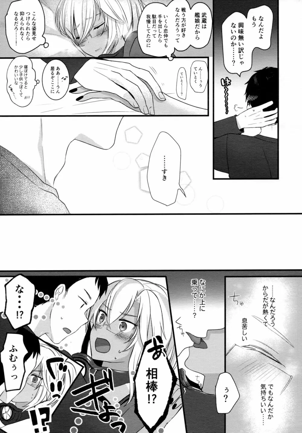 武蔵さんの夜事情 初夜編 - page10