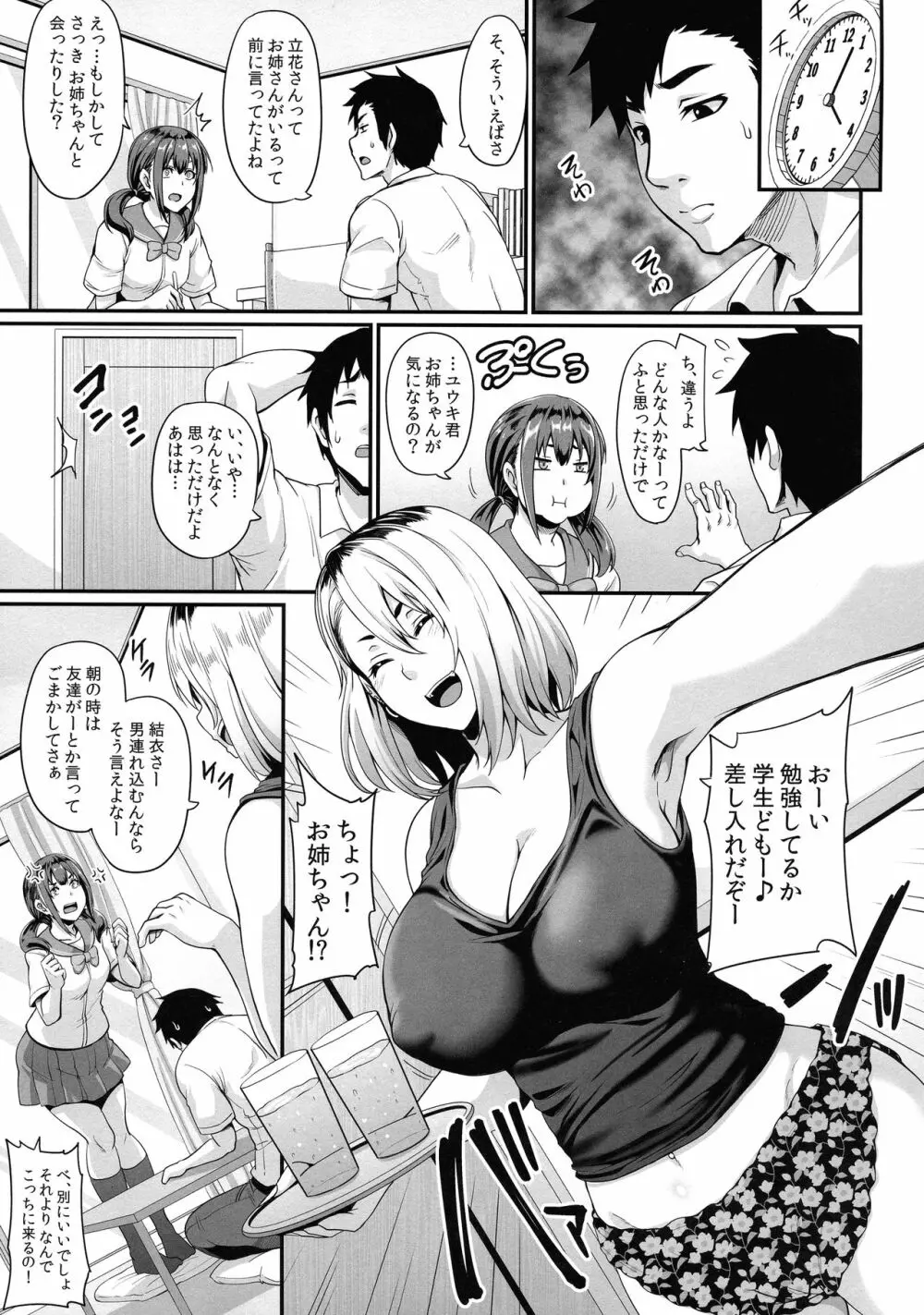 彼女の姉はギャルでビッチでヤリマンで - page7