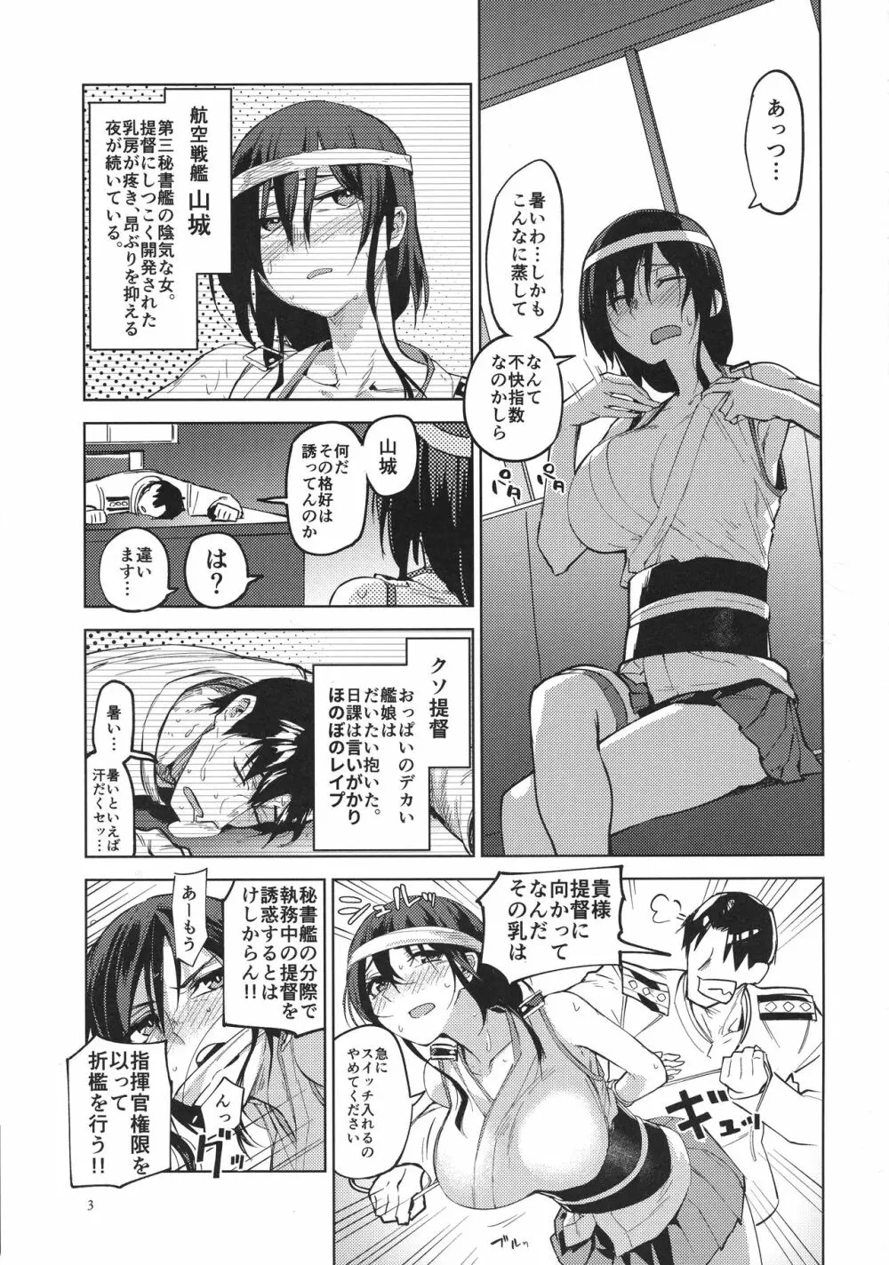 山城の身体を遊びつくす本 - page3