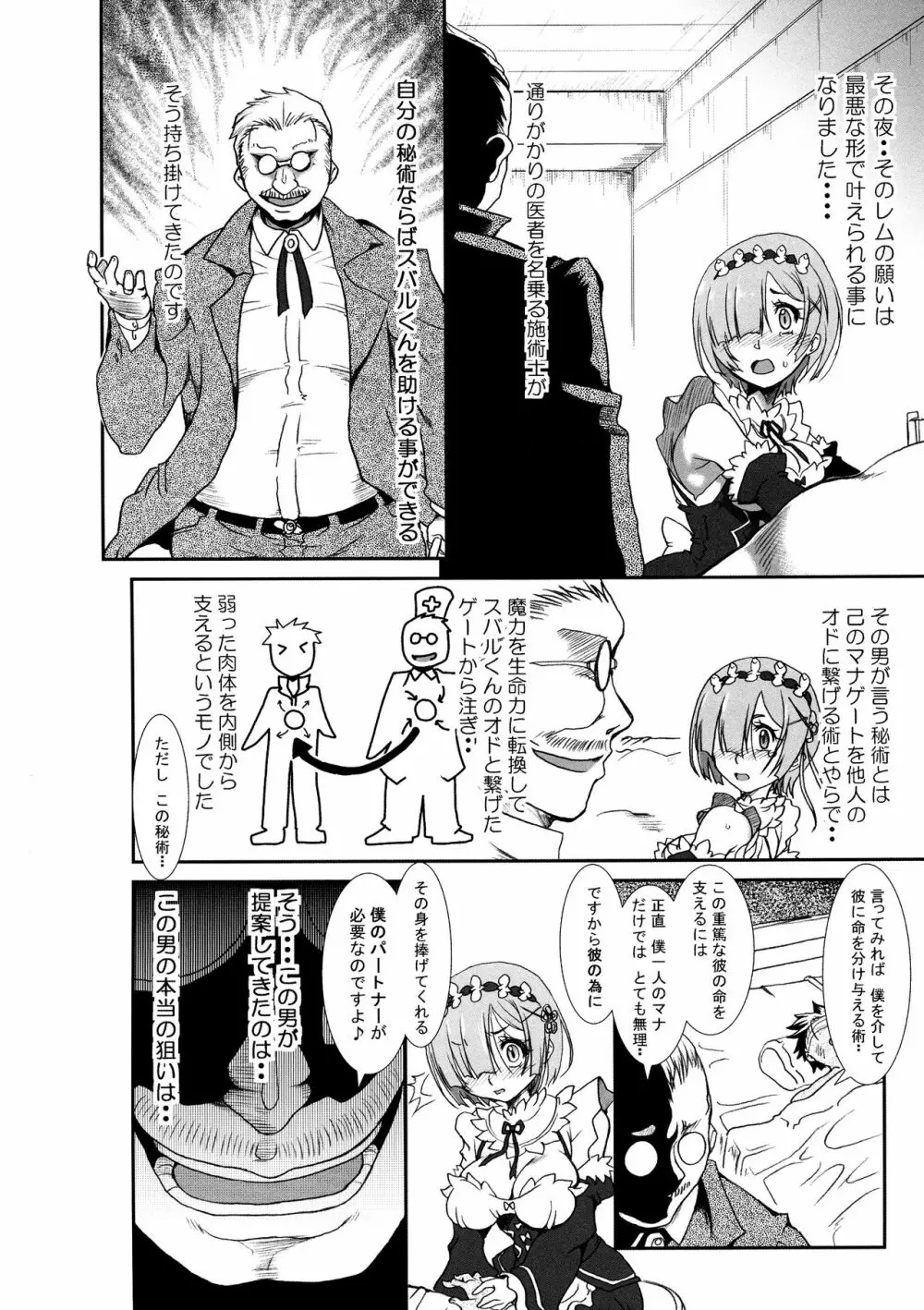 Rem:断章 ナツキ・レムのエロ漫画 - page7