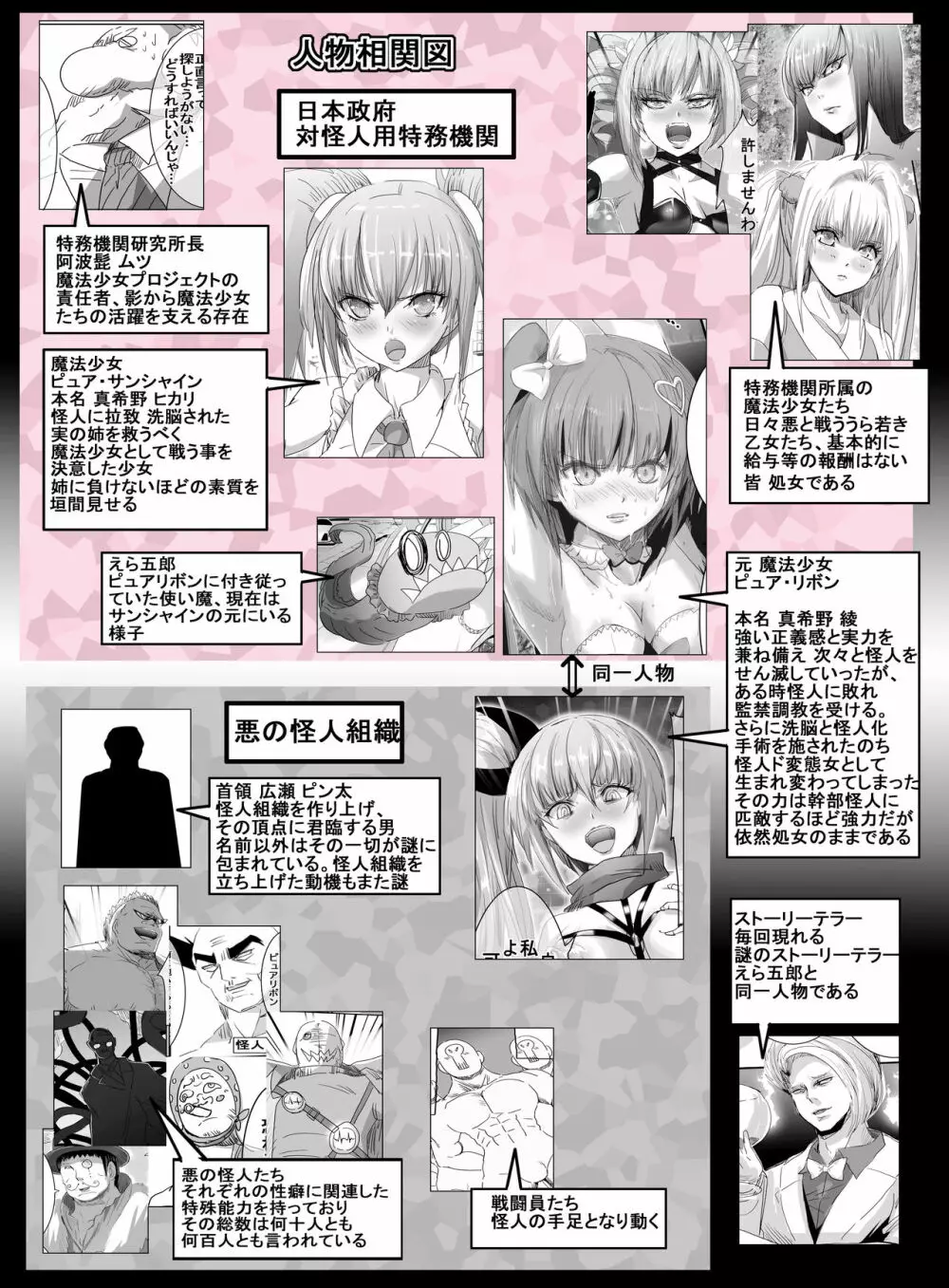 魔法少女VSク○ニ男 - page5