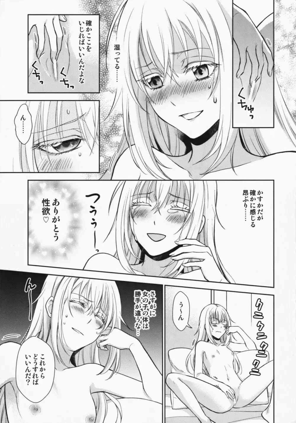 告。女性擬態化に成功しました - page10