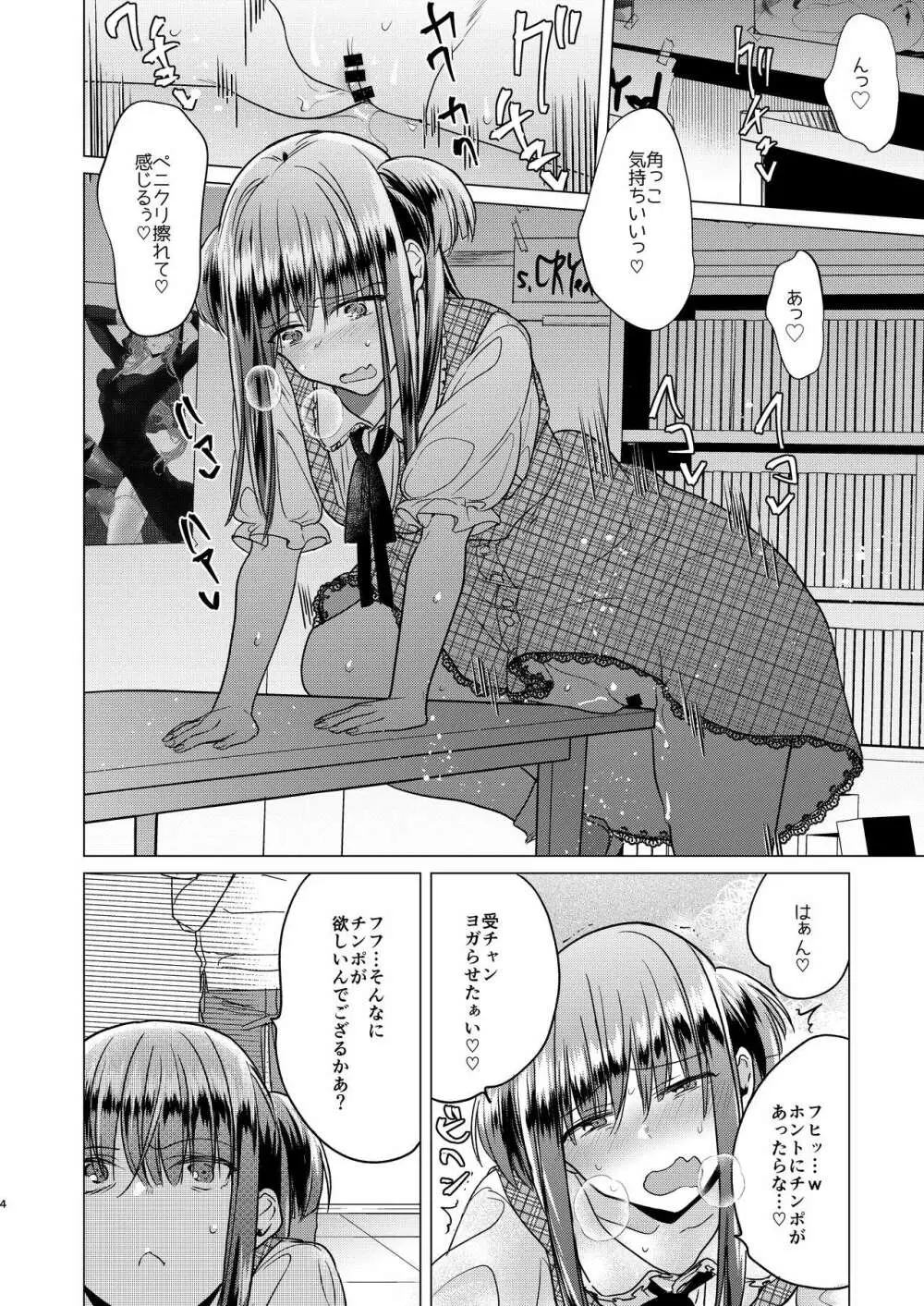 ふたなり腐女子ホモ堕ち成敗! - page6