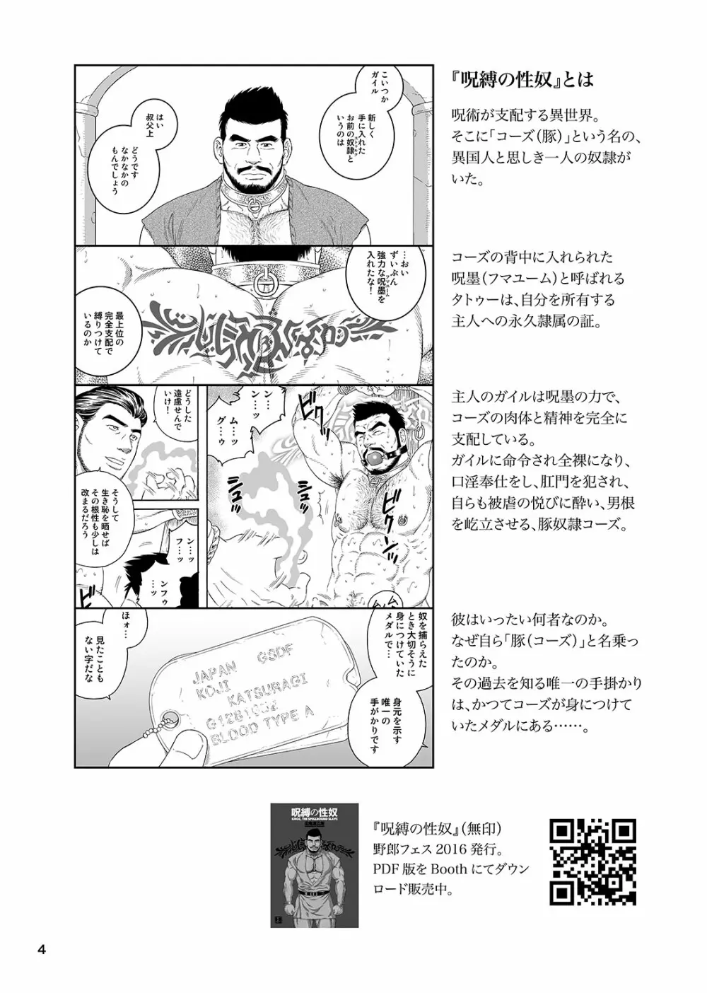 呪縛の性奴 呪的口肛調教録 - page3