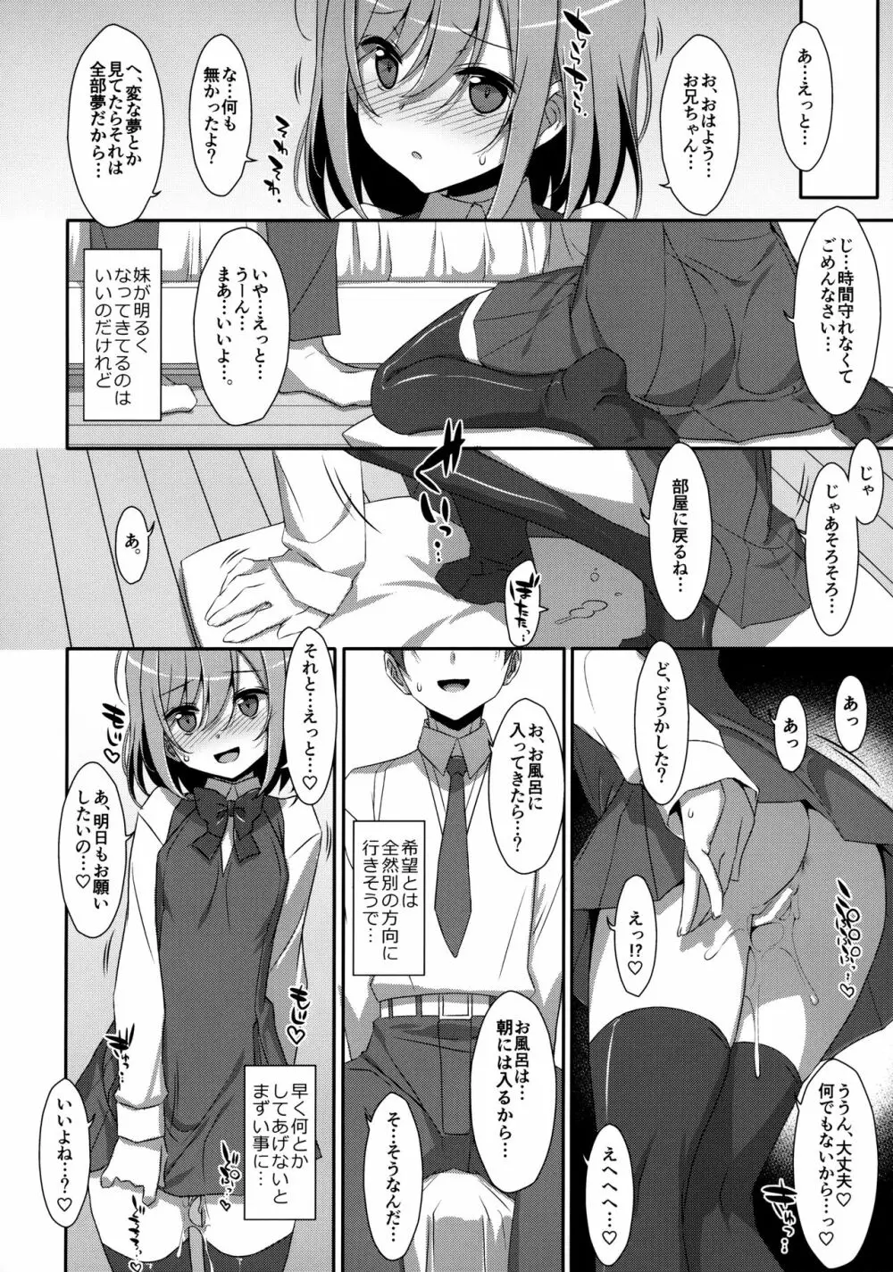 (C96) [TIES (タケイオーキ)] 寝ている(?)お兄ちゃんにイロイロしたいっ! - page23