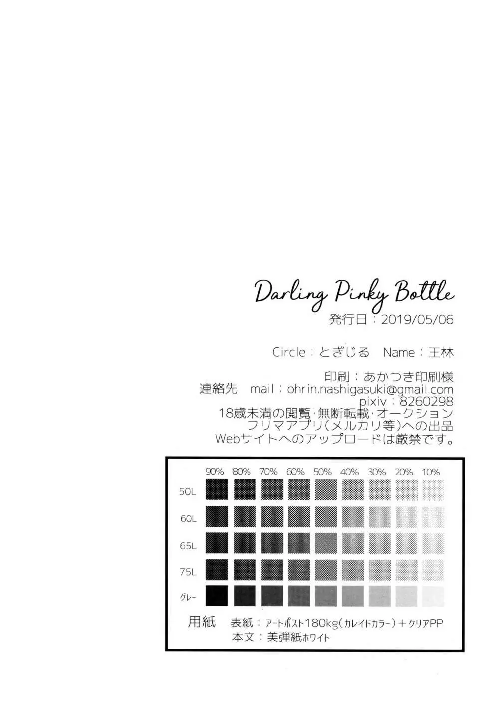 Darling Pinky Bottle - page232