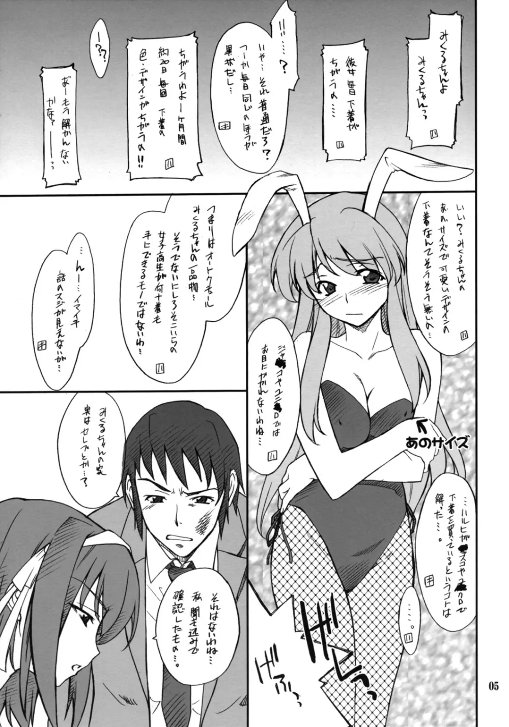 妄想でしょでしょ?「それは禁則事項です!」 - page4