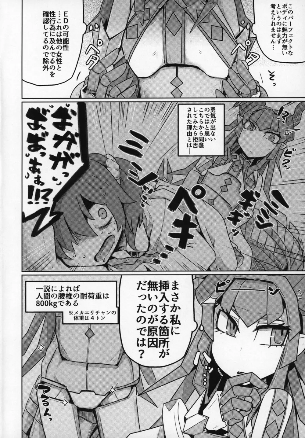 恋するメカエリチャンと女装マスター - page3