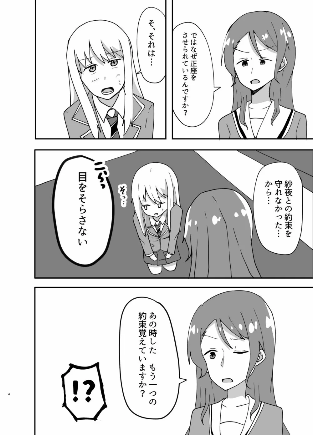 湊さん オシオキですっ - page4