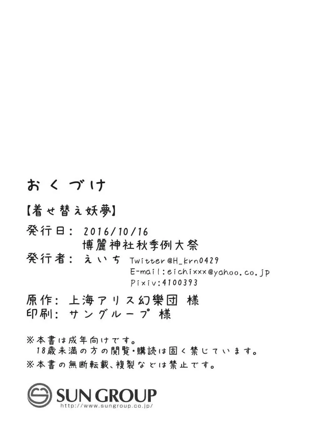 着せ替え妖夢 - page17