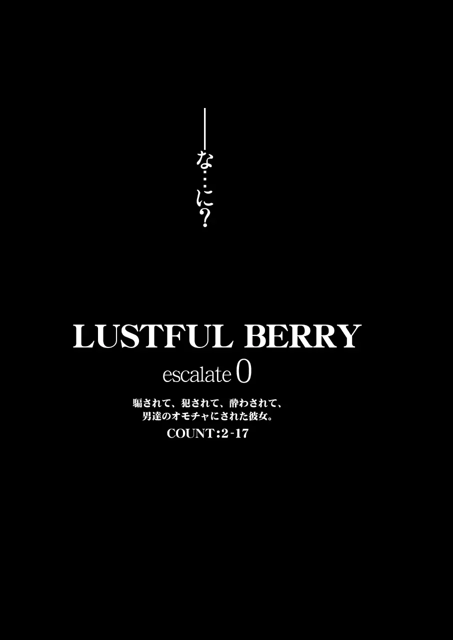 LUSTFUL BERRY escalate0 騙されて、犯●れて、酔わされて、男達のオモチャにされた彼女。＜加筆修正版＞ - page13