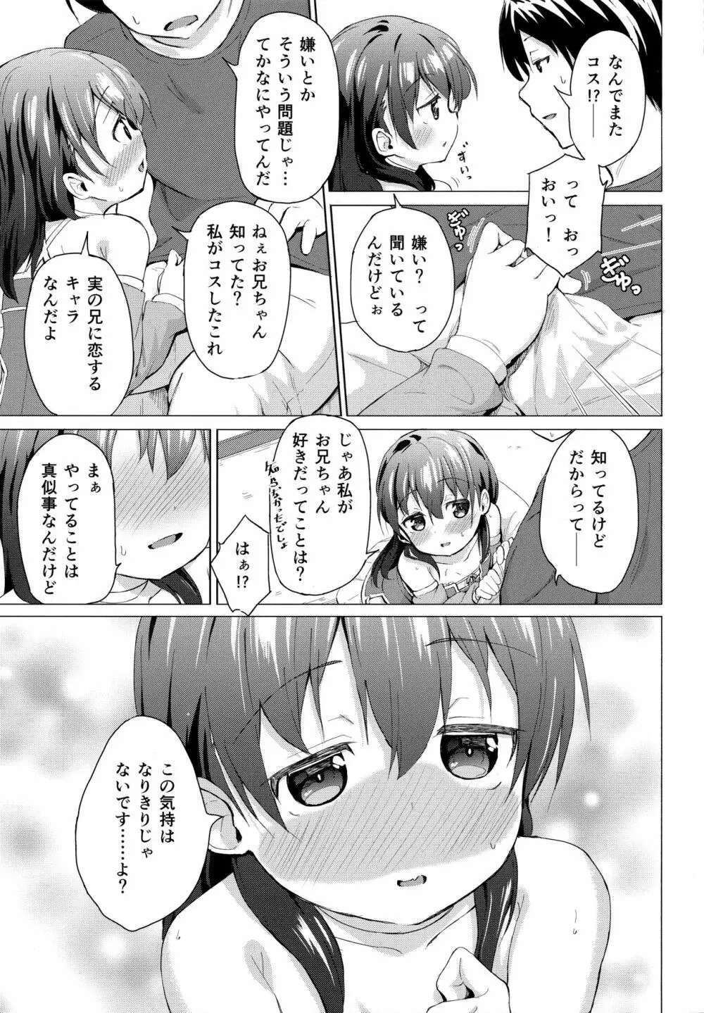 コスプレ妹の表裏 - page6