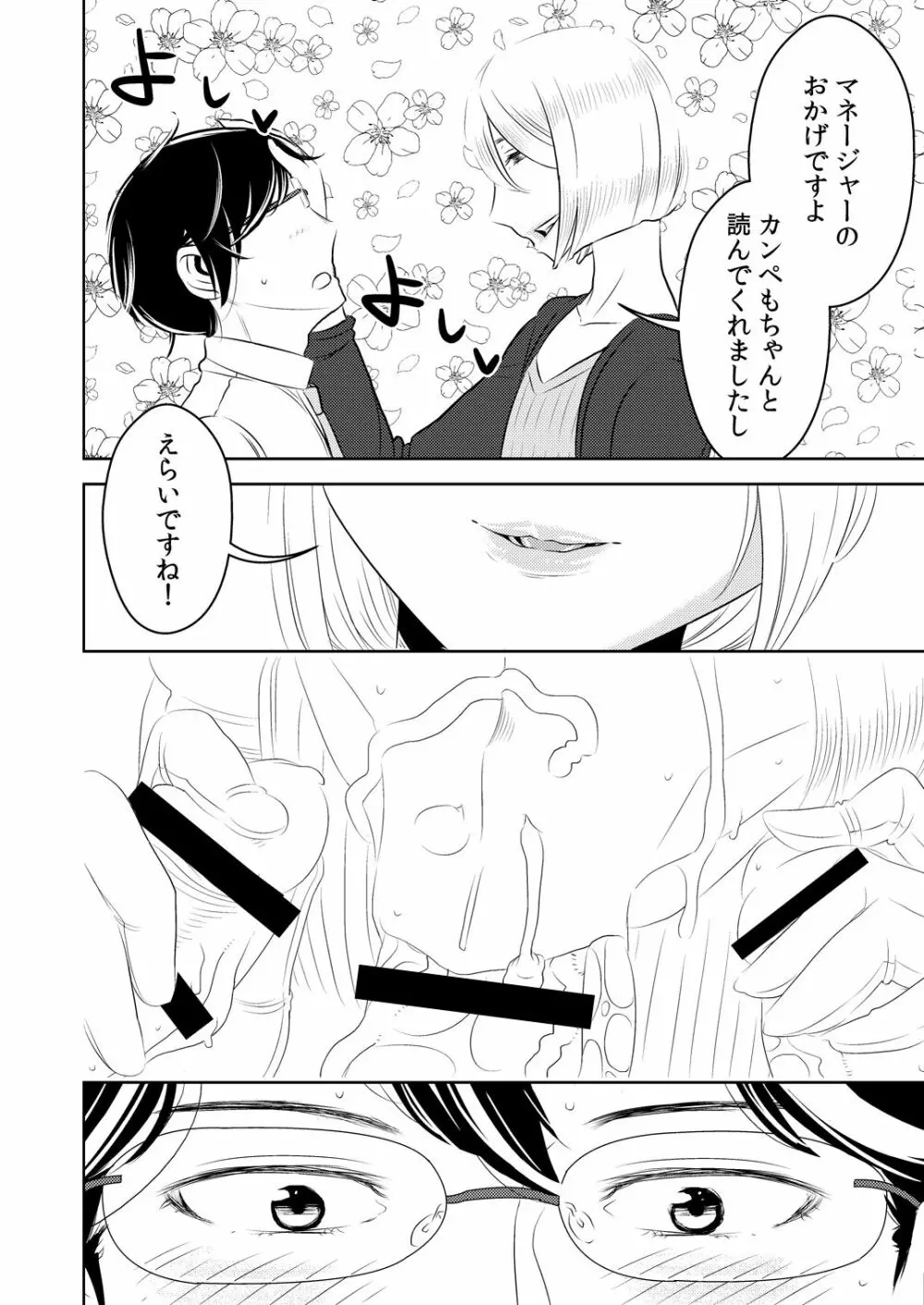 まくらアイドル femdom! - page13