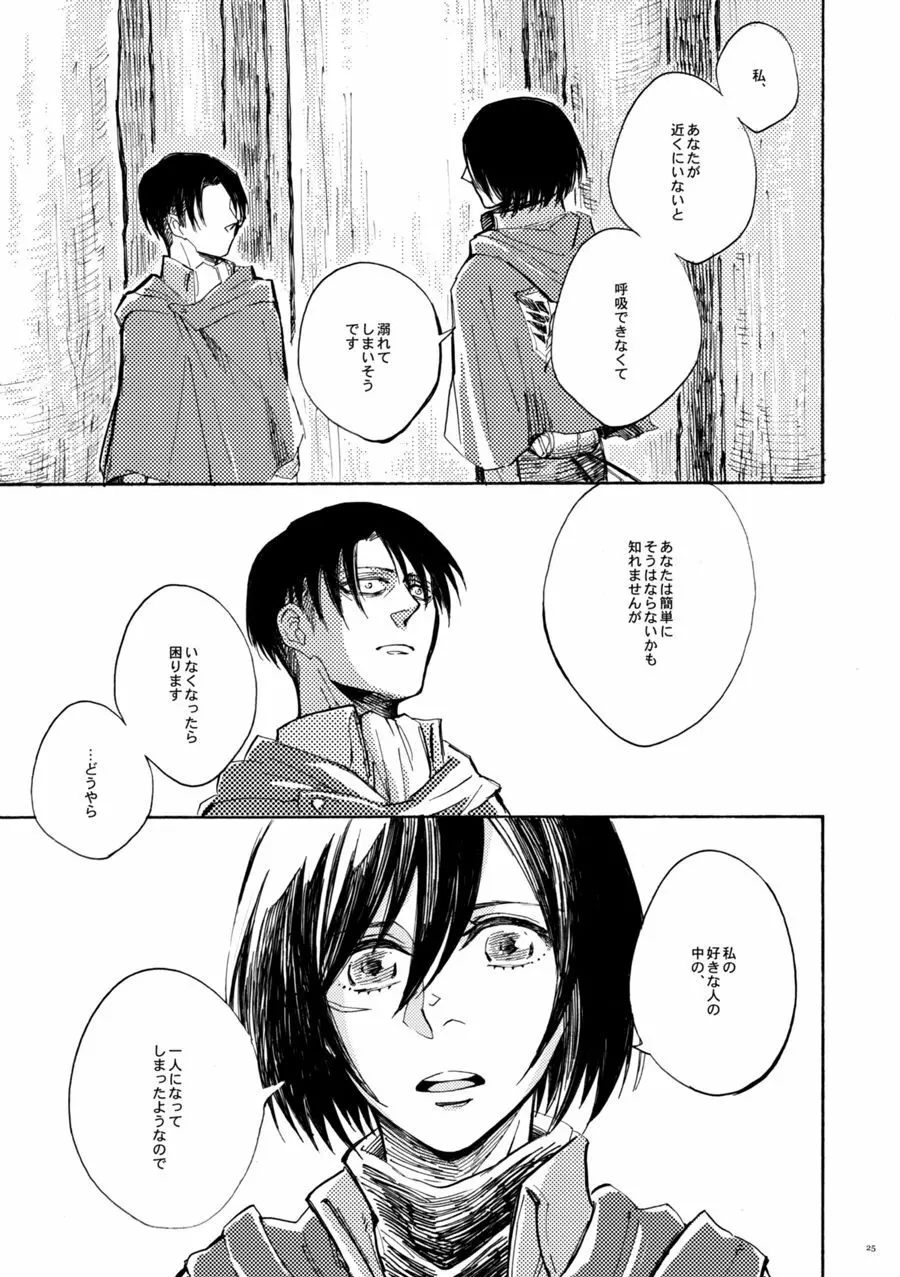 【WEB再録】潜水飛行-空飛ぶ魚。【進撃の巨人】 - page26