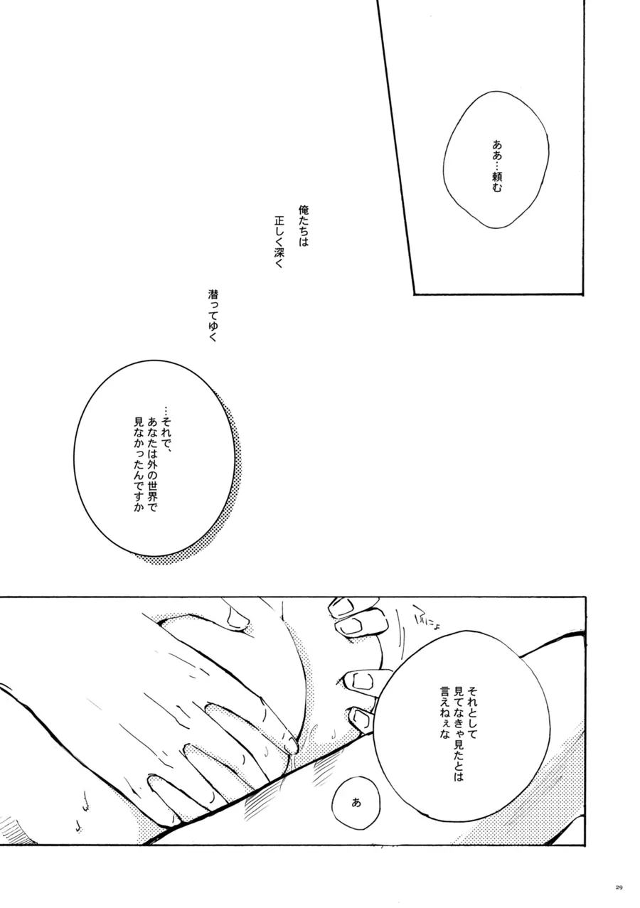 【WEB再録】潜水飛行-空飛ぶ魚。【進撃の巨人】 - page30