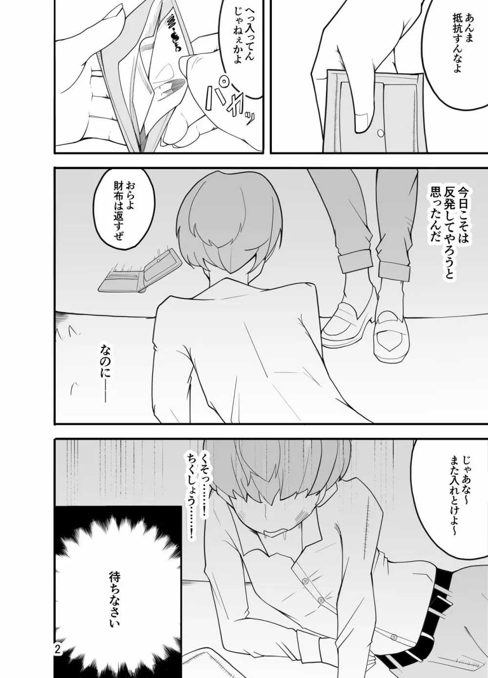 悪い子♂は女装でイジメ返し!? - page3