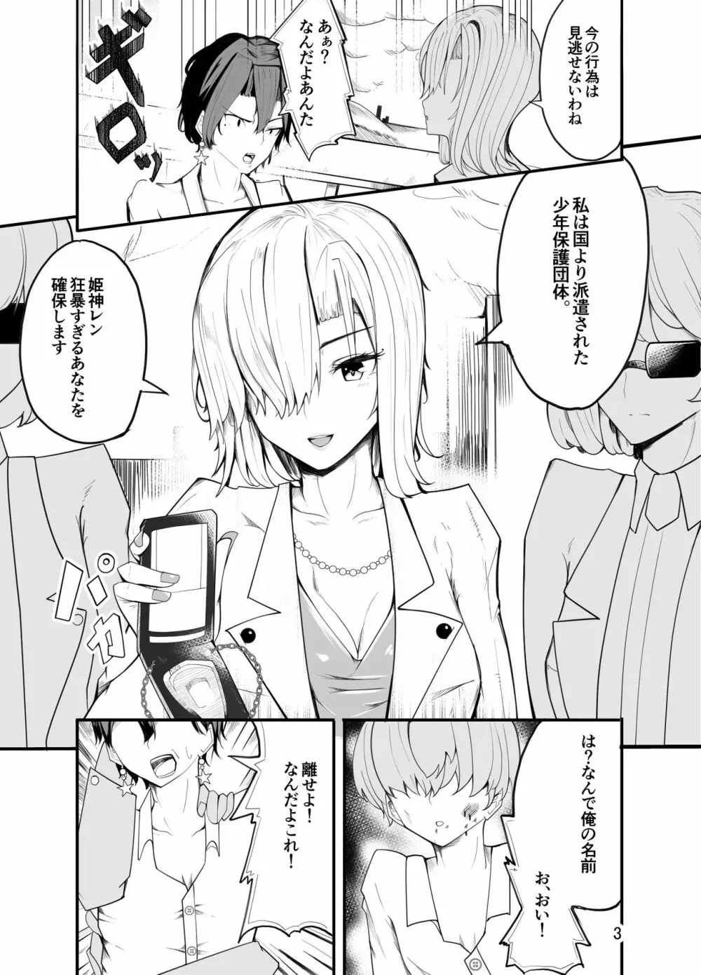 悪い子♂は女装でイジメ返し!? - page4