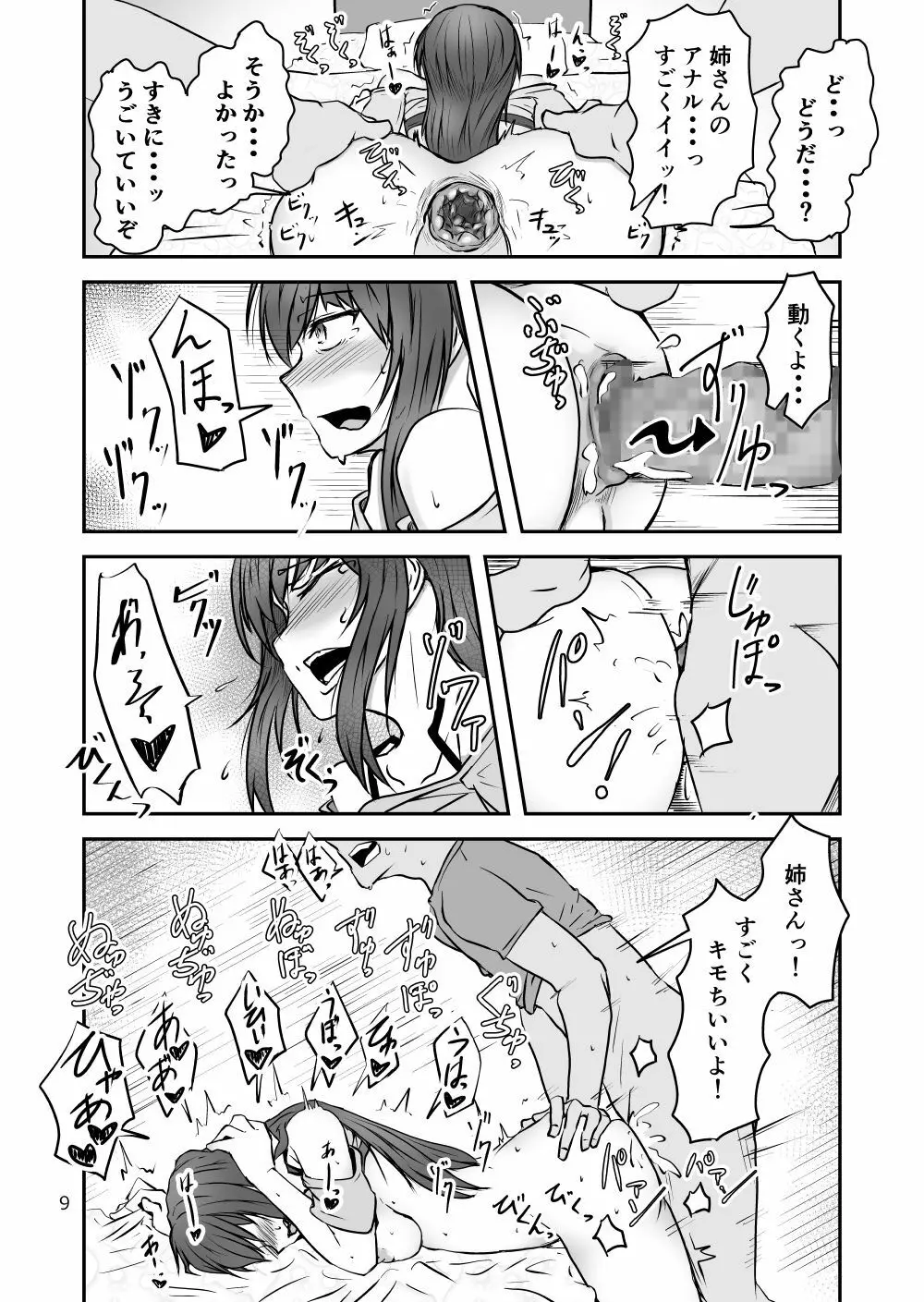 姉とアナルセックスする話 - page8