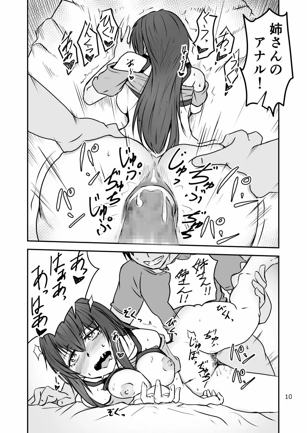 姉とアナルセックスする話 - page9