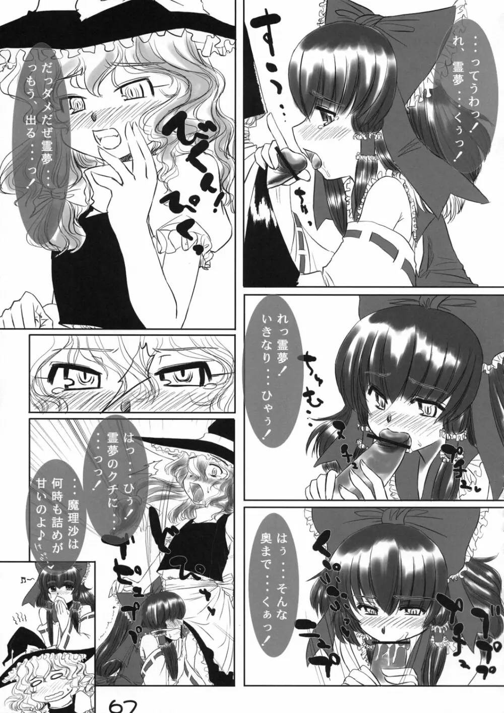 真東方乱華祭 -東方エチ合同本- - page66