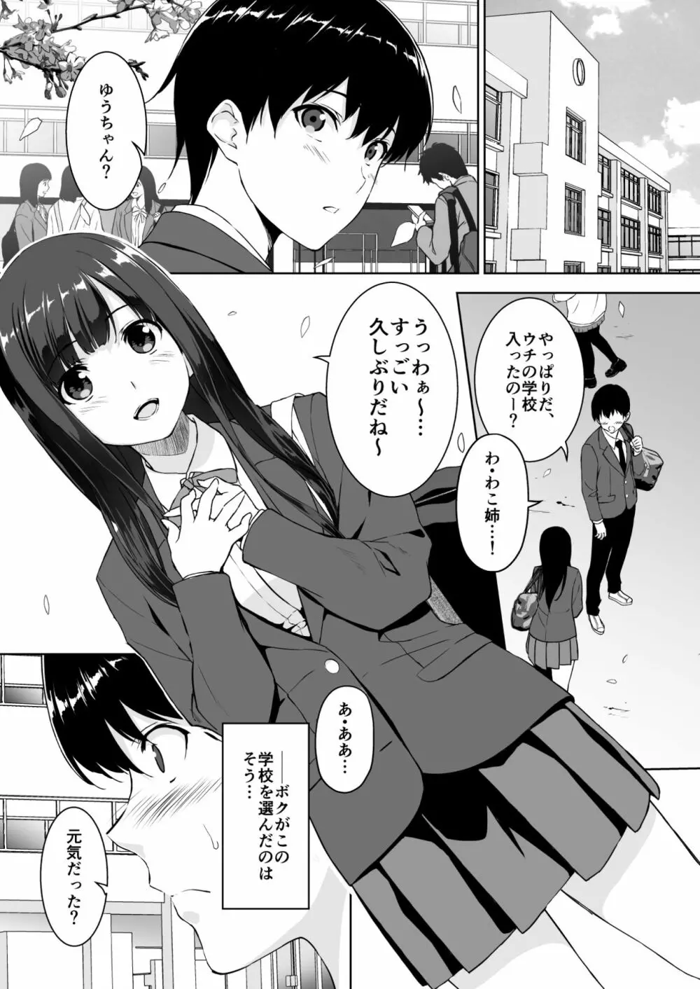 清楚な姉が好きなのにビッチとセックスしてる俺 - page2