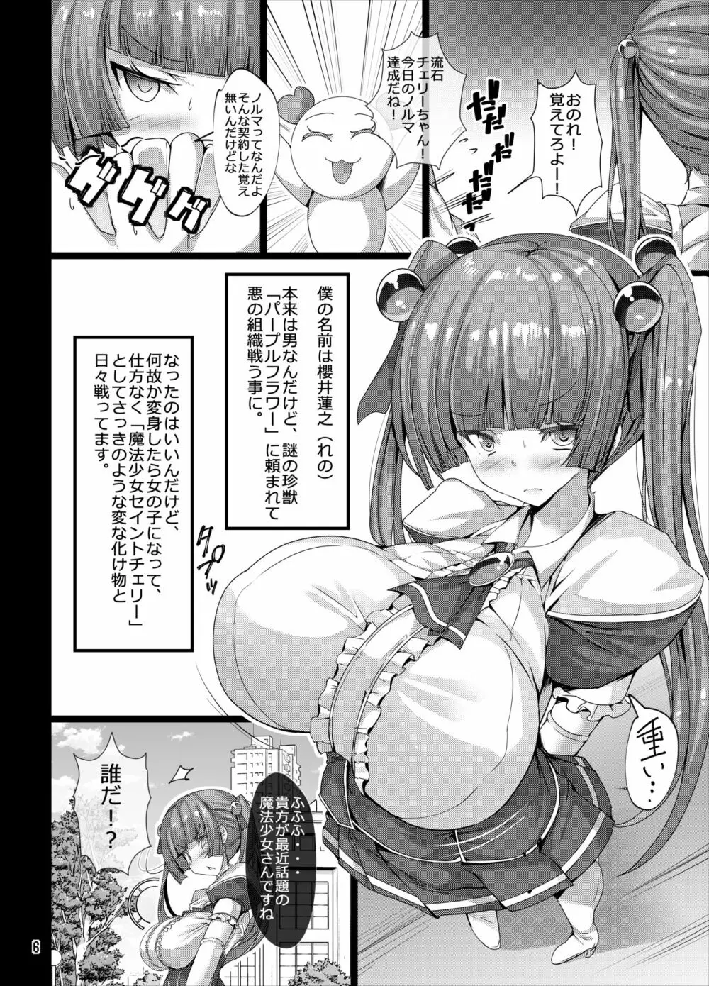 TS魔法少女がオナニーする本～自慰映像配信編～ - page6