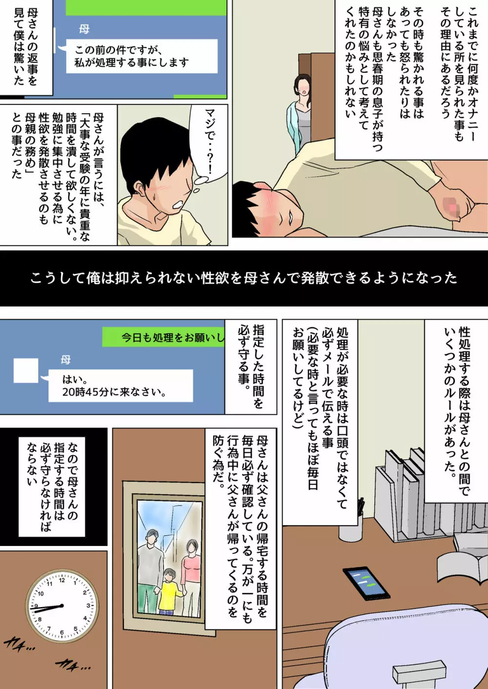 毎日お母さんで性欲処理！～母の事務的セックスは中出し放題～ - page6