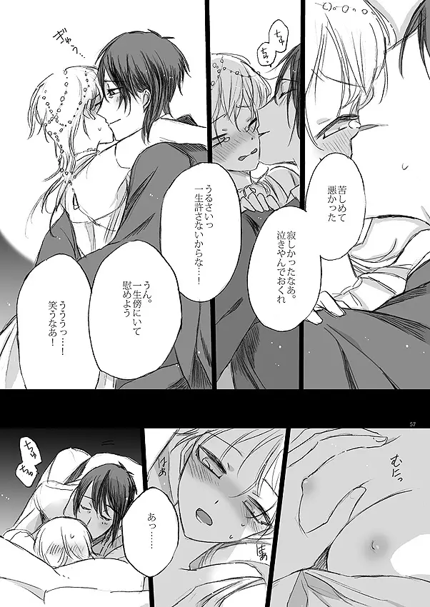 リボンをといて、タイをゆるめて - page55