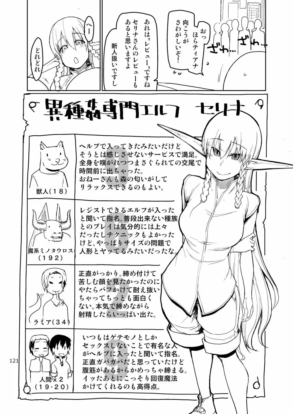 ドスケベエルフの異種姦日記 まとめ② - page122