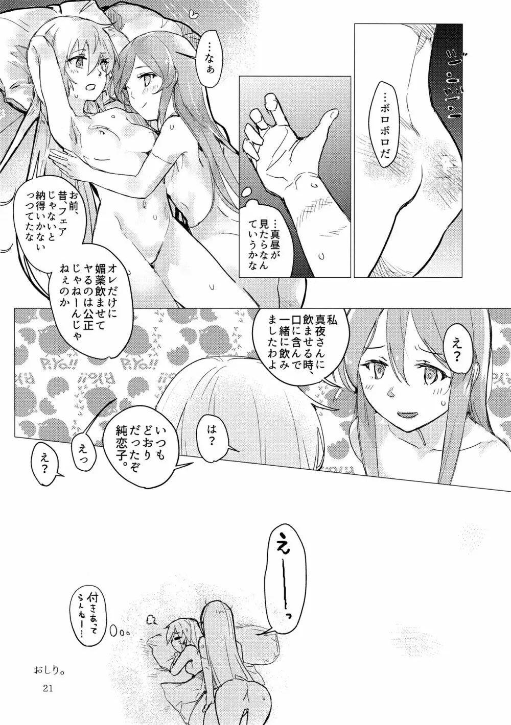 夜行性の少女ふたり - page22