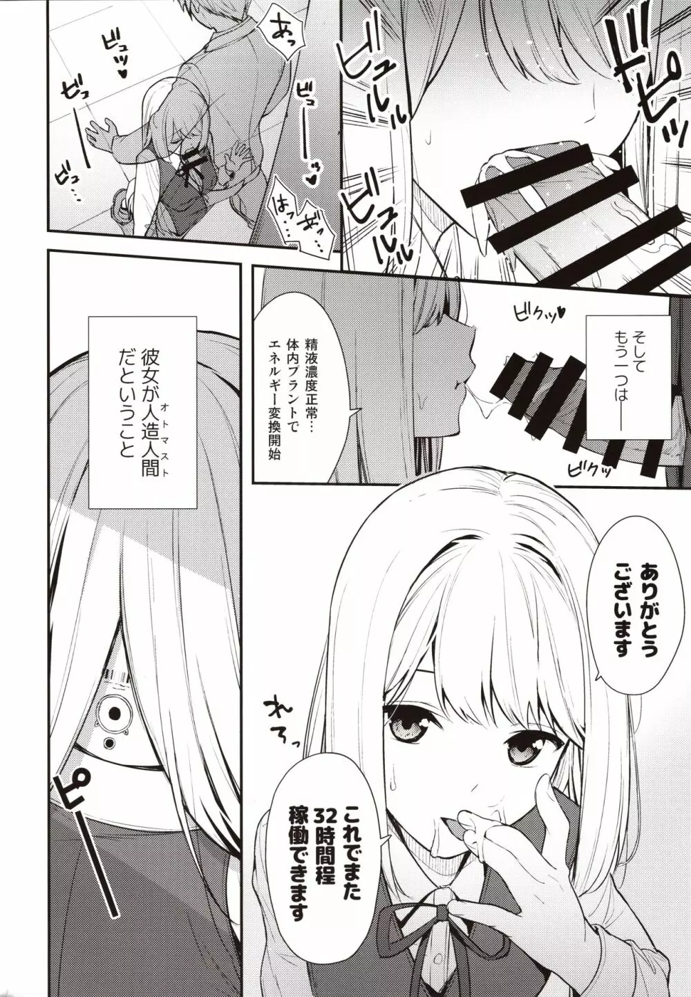 彼女は僕の体液で動いている - page3