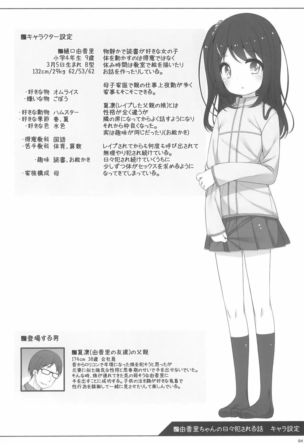 由香里ちゃんの日々犯される話 - page4