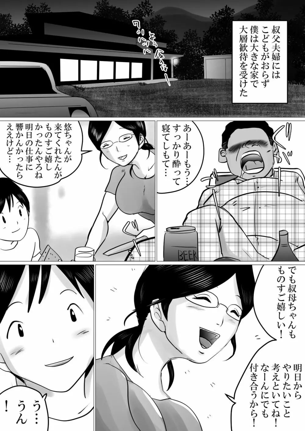 夏休み。優しい叔母は、メスでした。 - page3