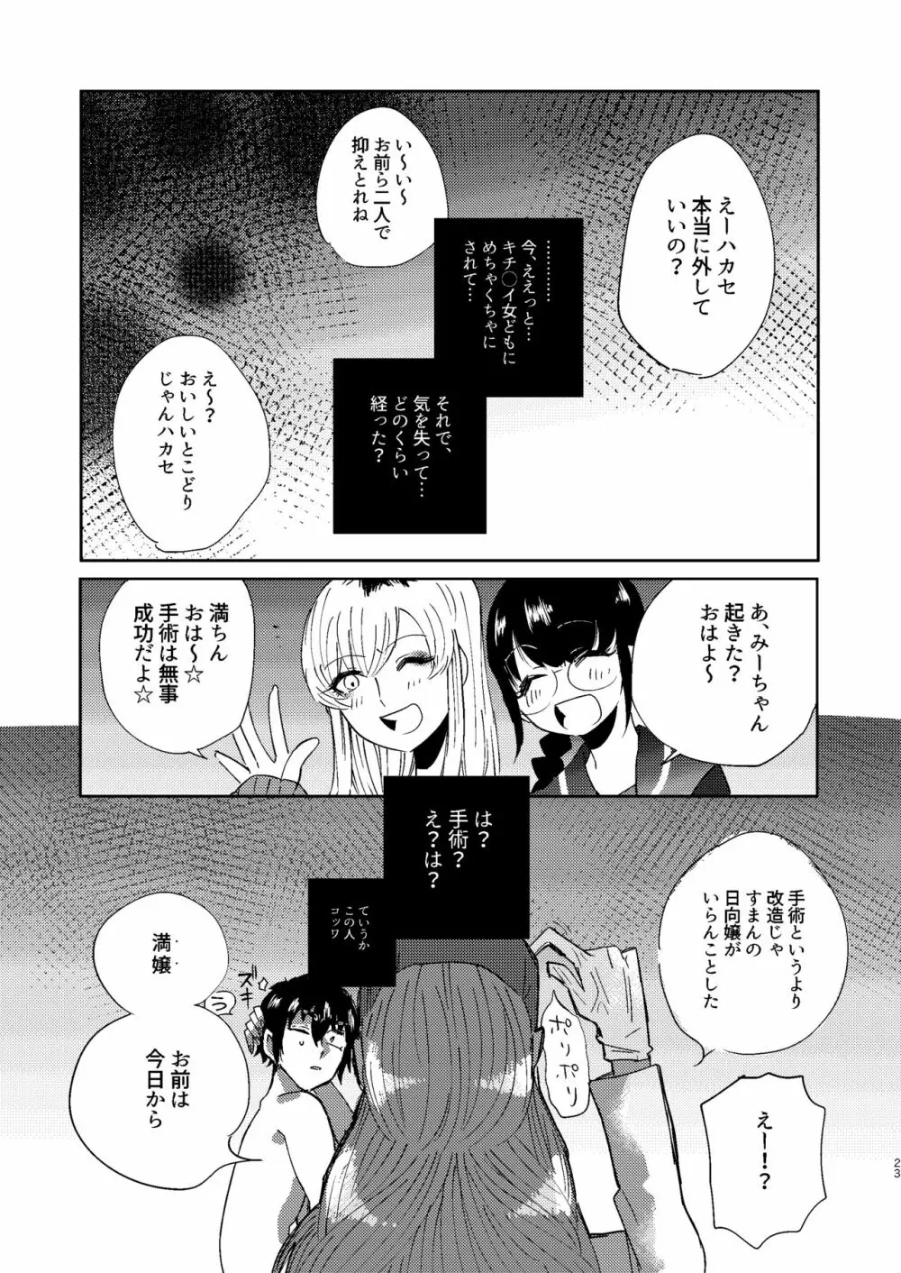 全人類改造系女子化計画① - page23