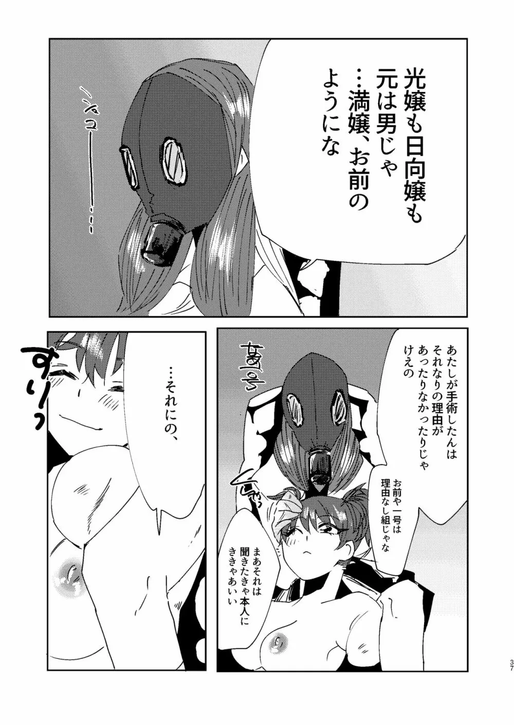 全人類改造系女子化計画① - page37