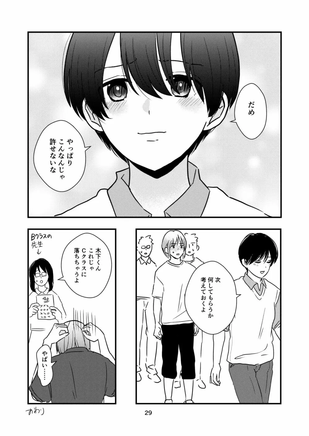 負けたくないから閉じ込める。 - page29