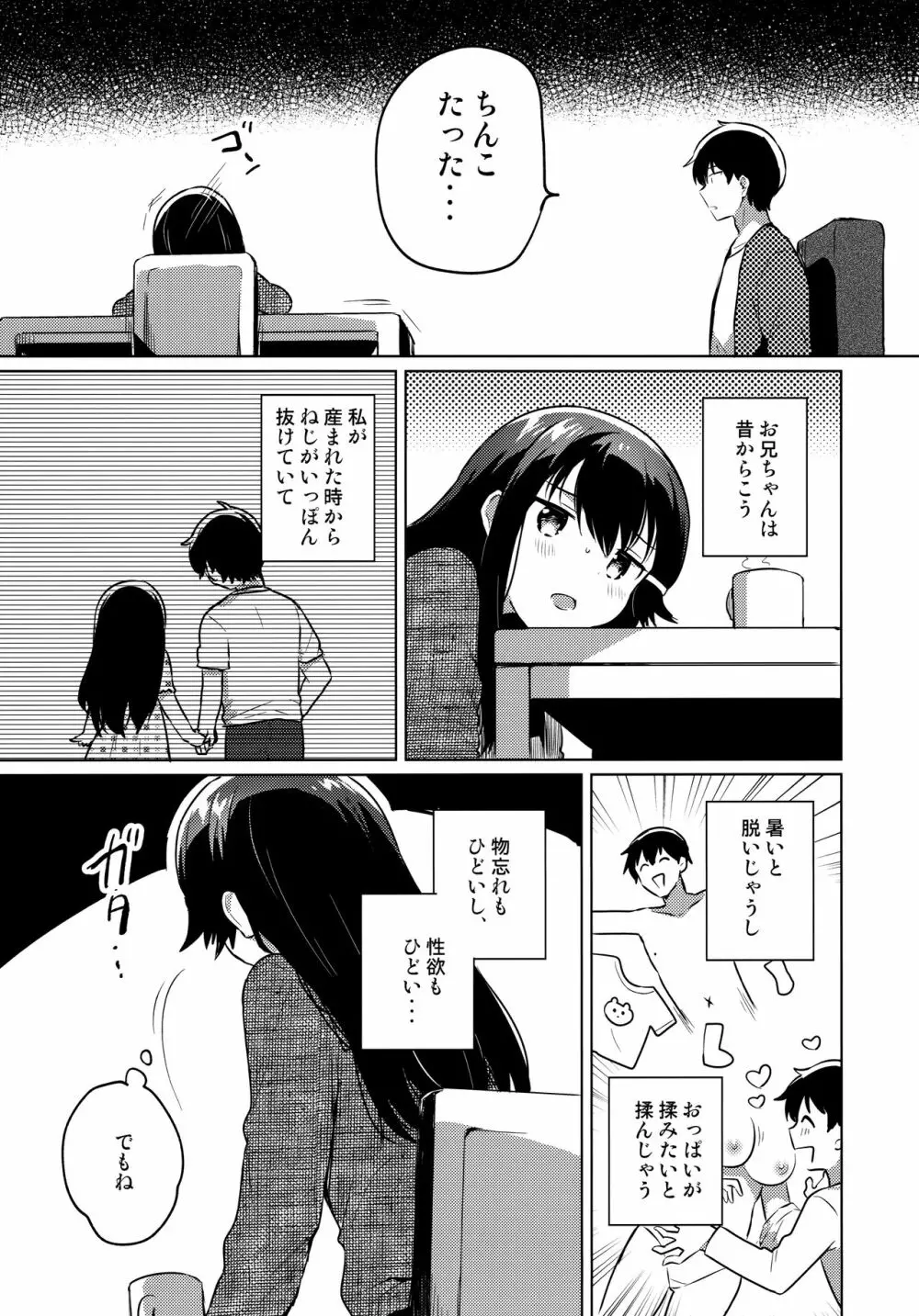 お兄ちゃんはバカ - page6