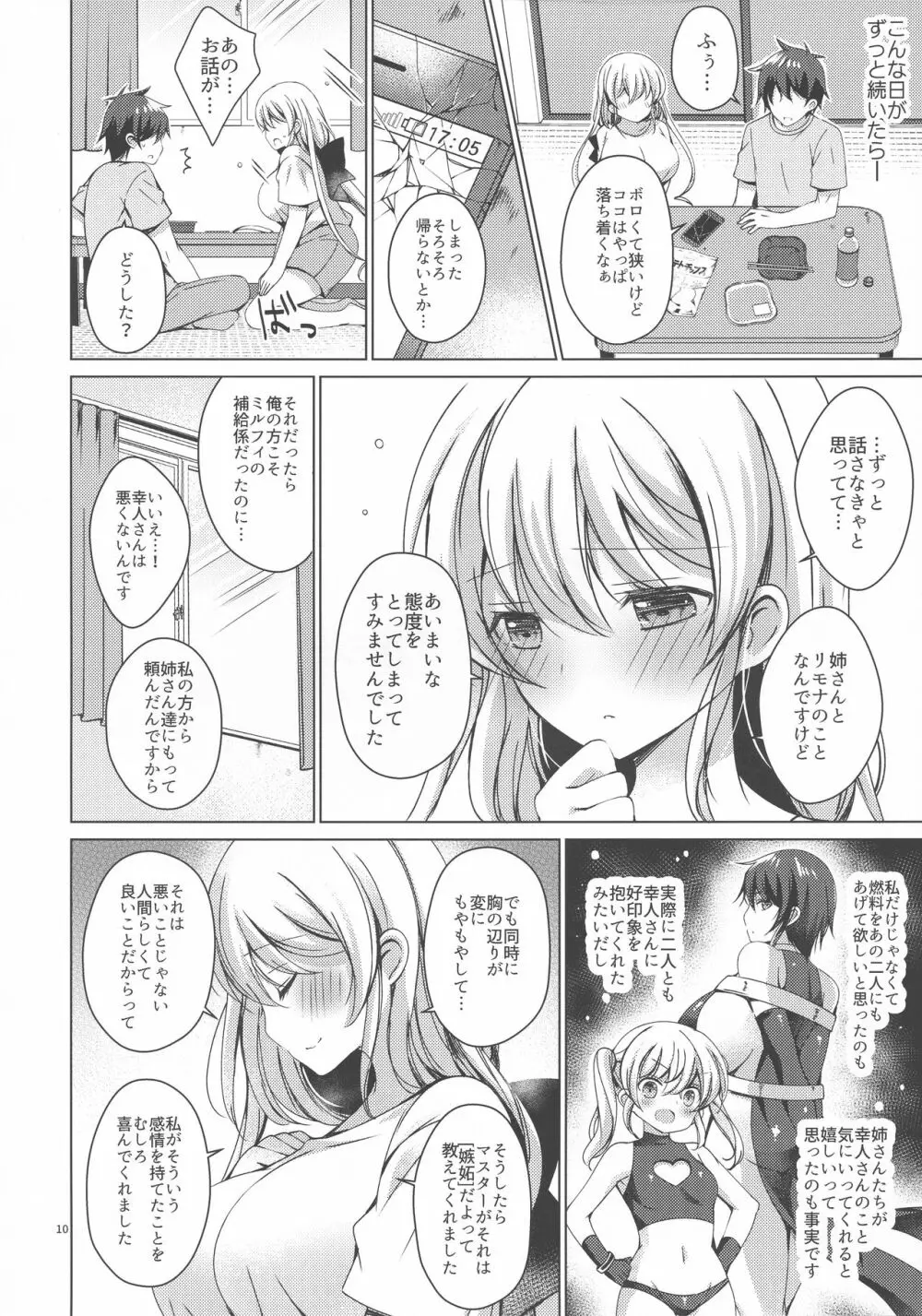 アンドロイドのわたしに燃料補給してくださいっ6 - page9