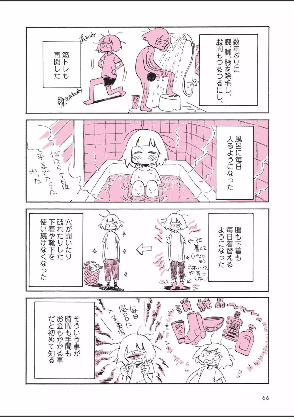 さびしすぎてレズ風俗に行きましたレポ - page68