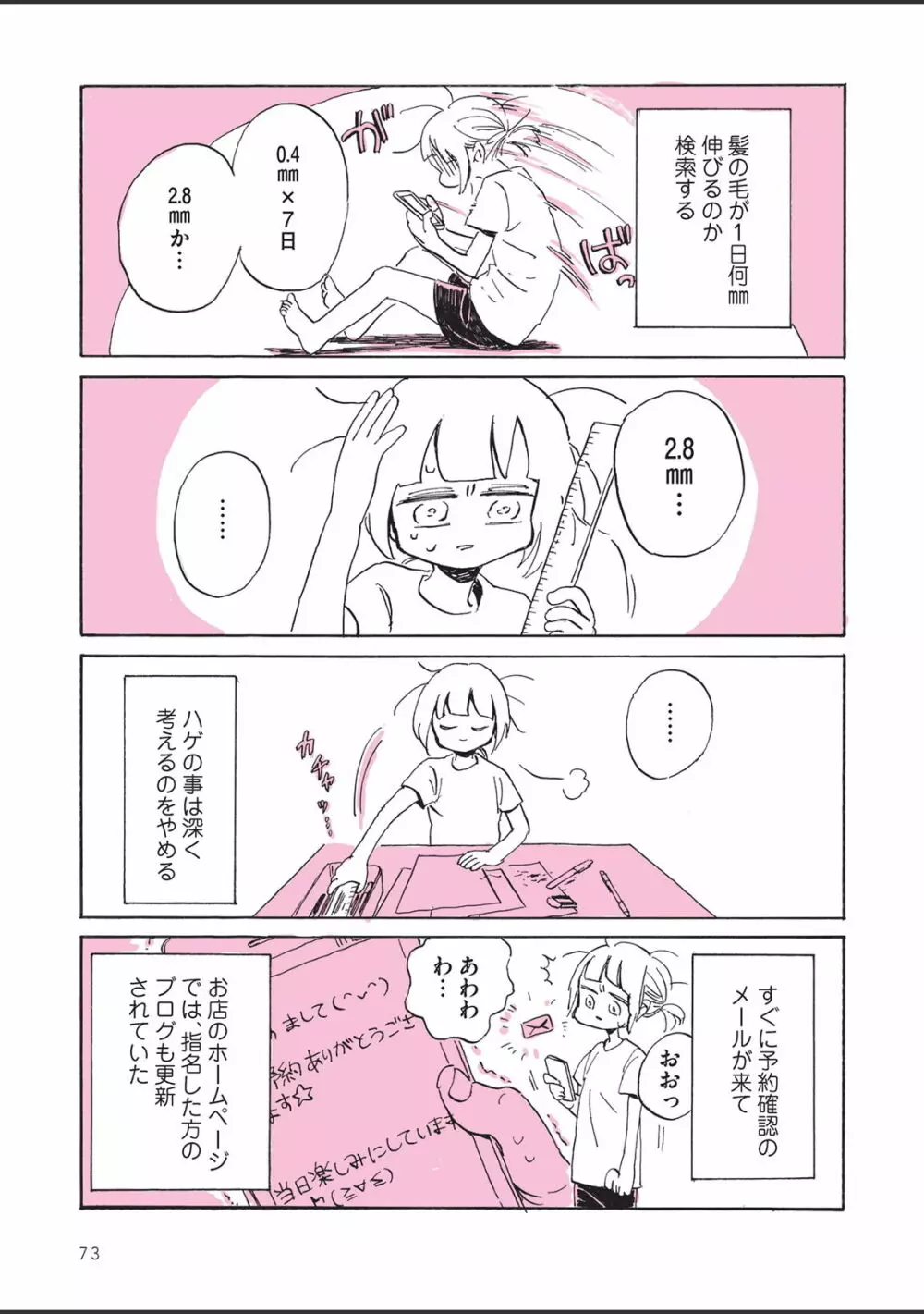 さびしすぎてレズ風俗に行きましたレポ - page75