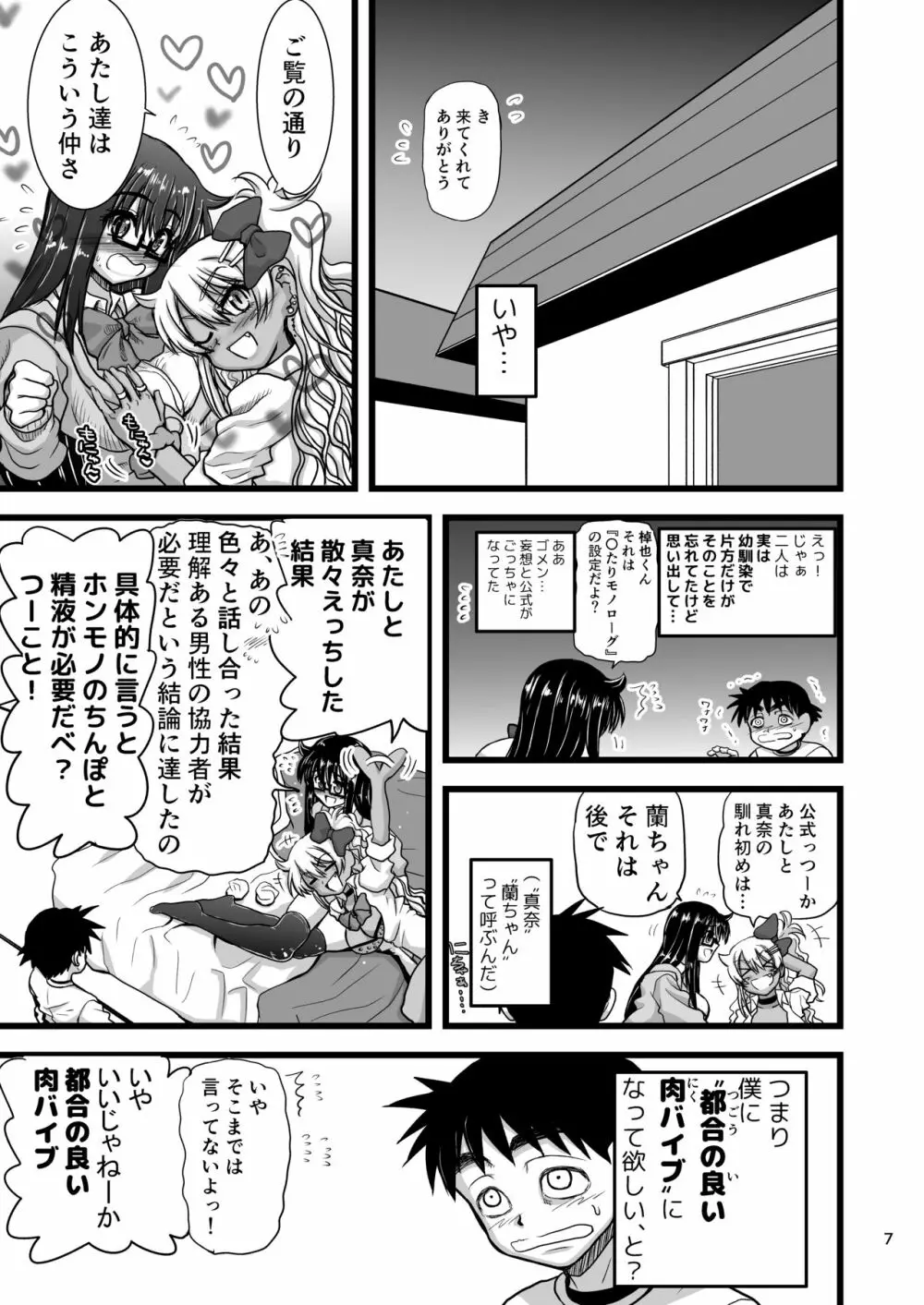 レズカップルの都合の良い肉バイブになろう! - page7