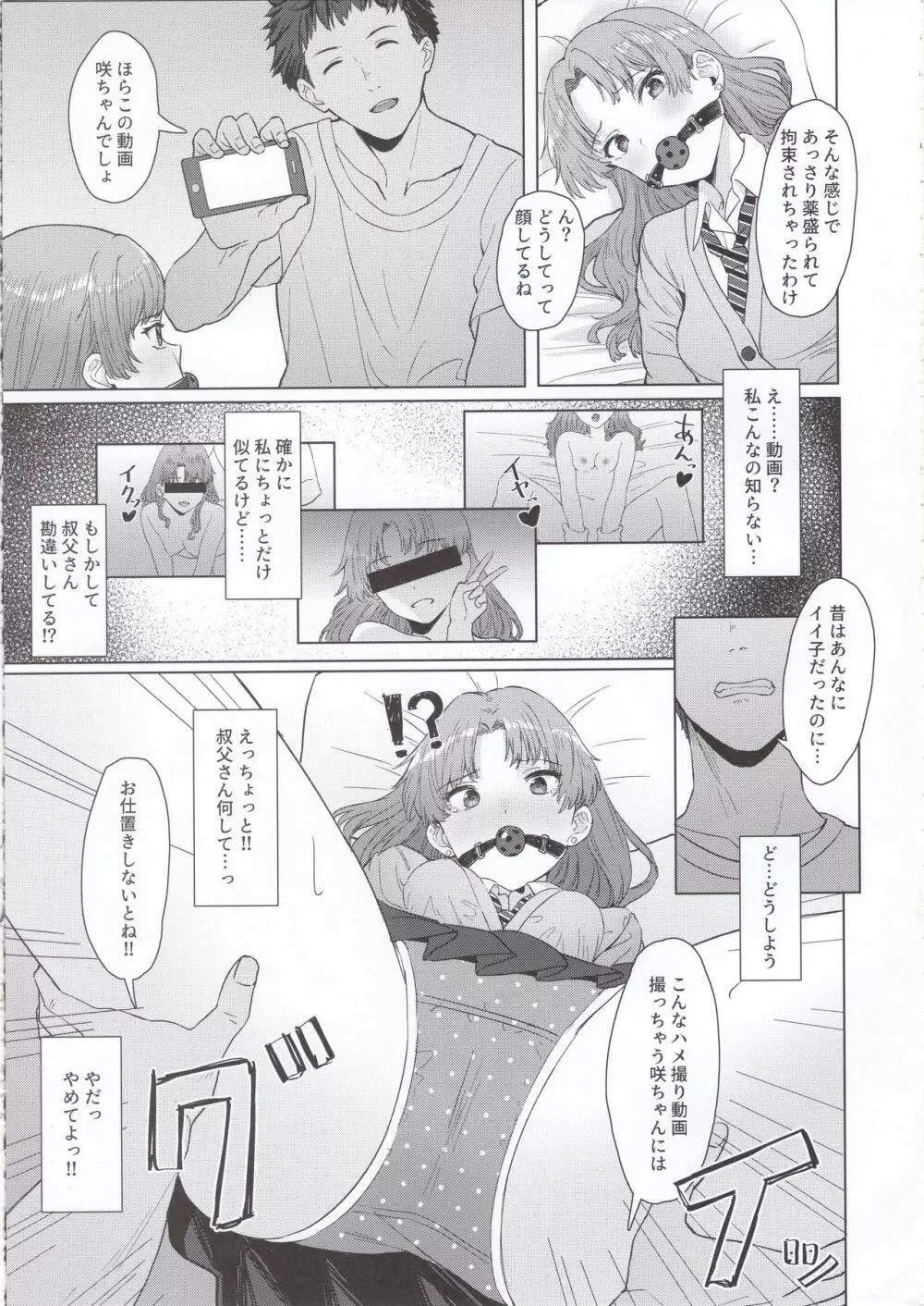 姪っ子JK×勘違い×お仕置きSEX=??? - page4